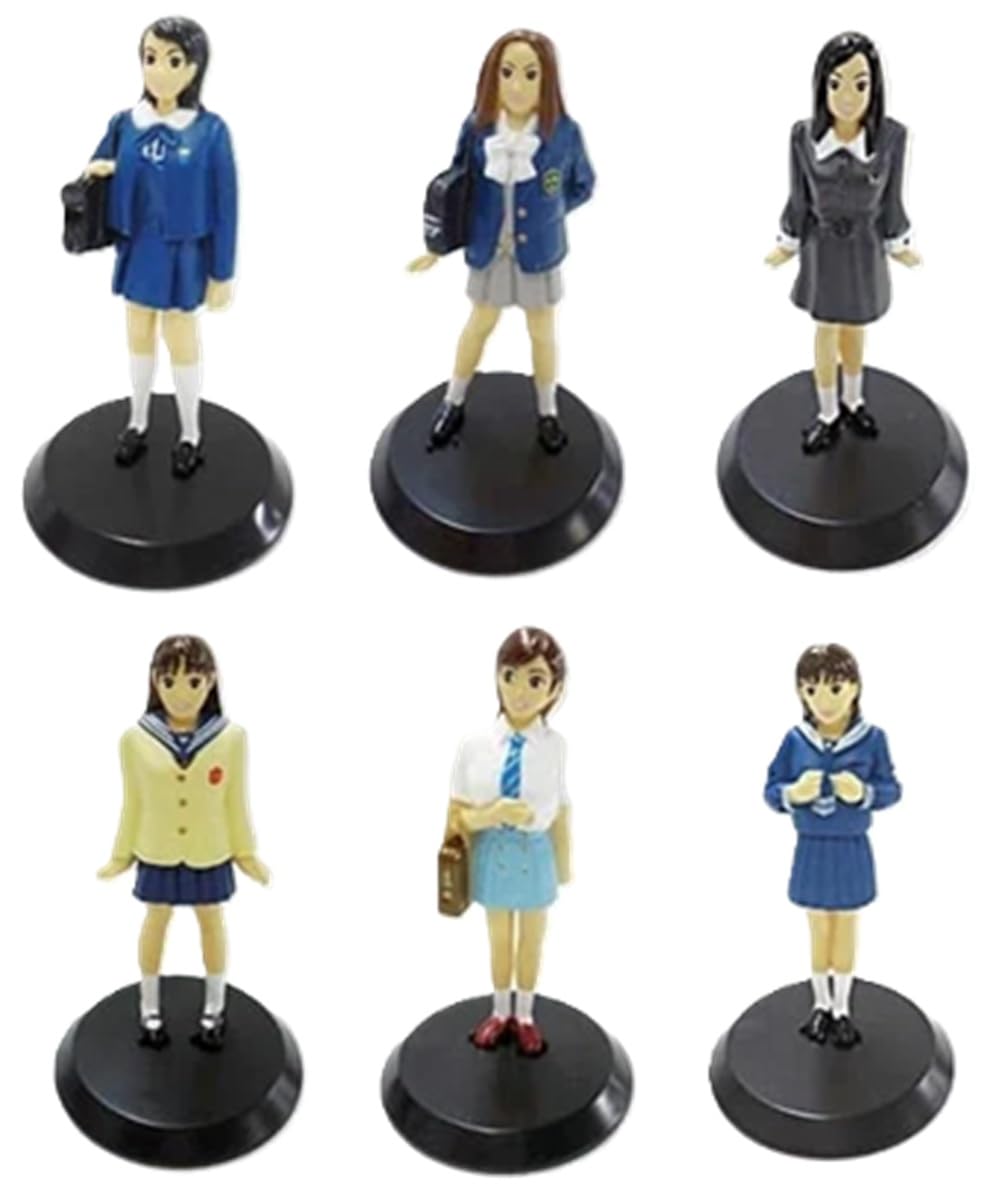 Amazon.co.jp: 女子高制服図鑑 首都圏版 マスコットフィギュア 6体